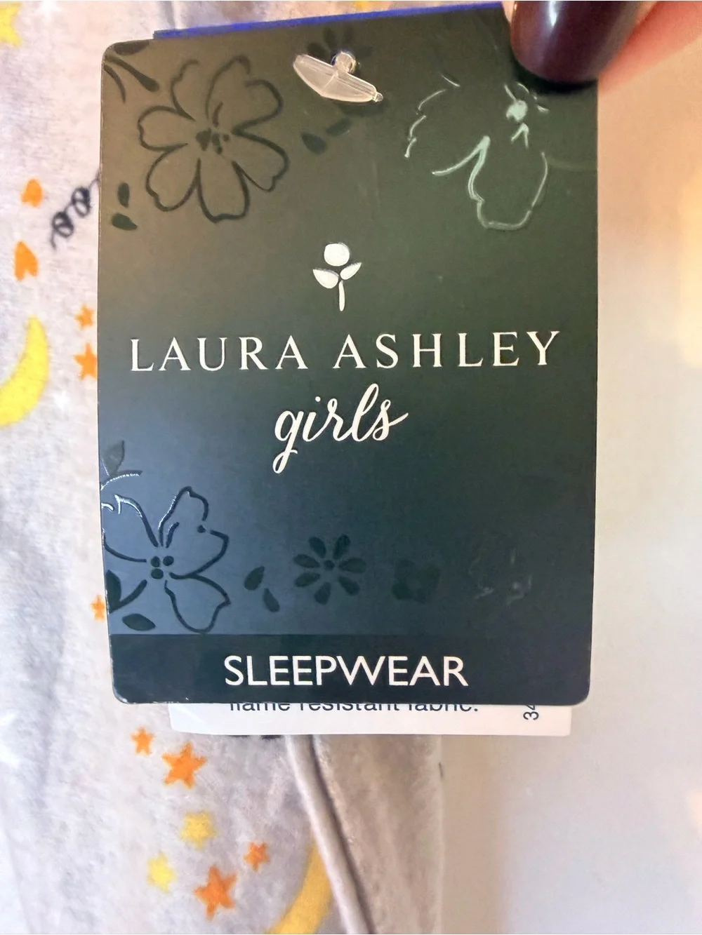 Laura Ashley Girls 2T Witch Scotty Halloween Nightgown NWT